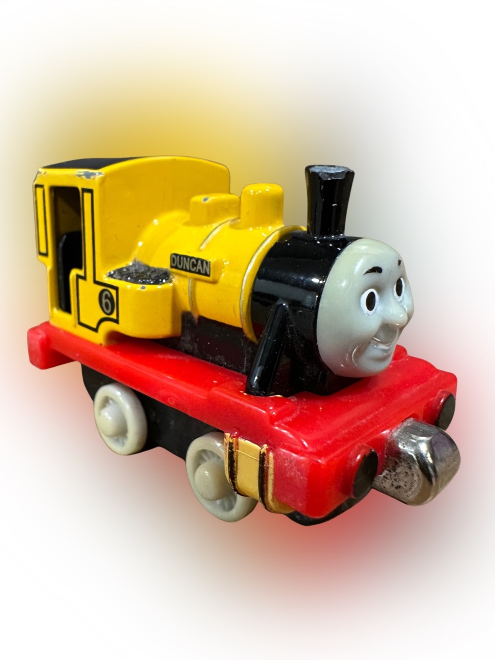 Vintage 2002 Thomas The Train Diecast DUNCAN Magnetic Train Take-n-Play